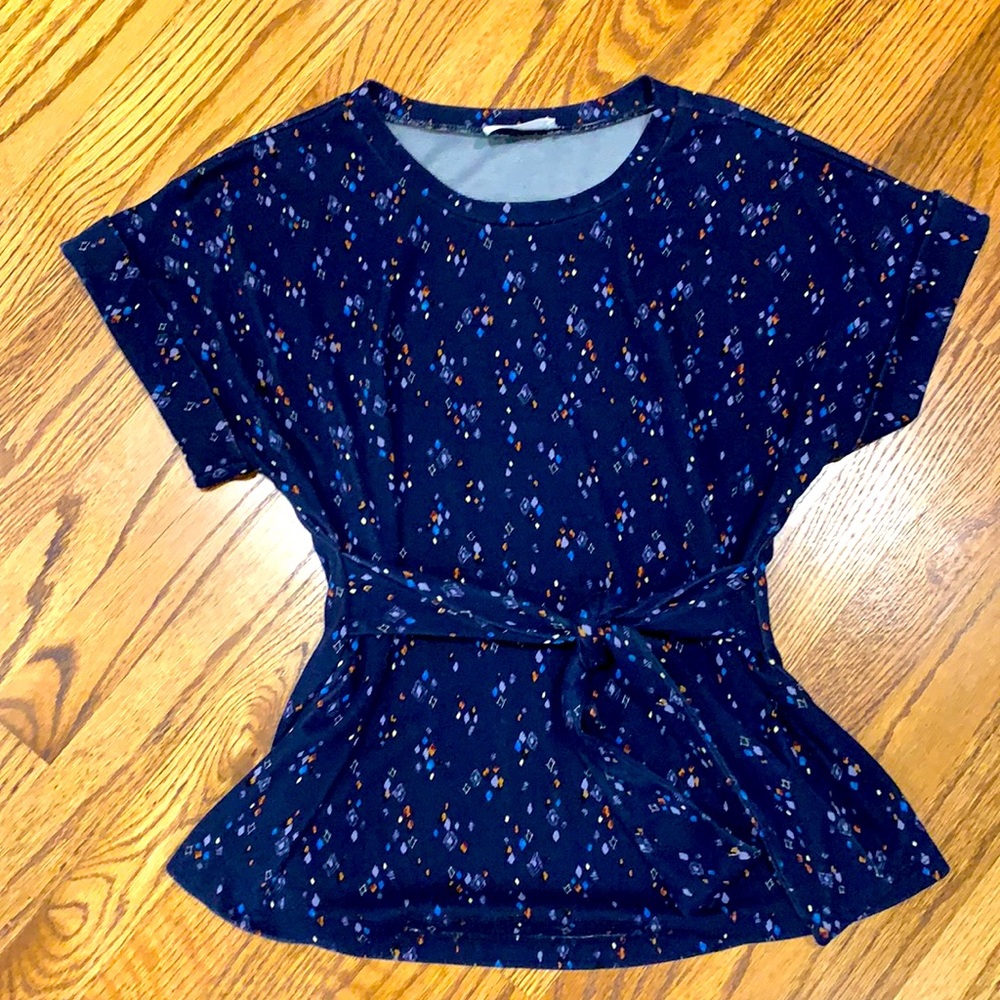 Super soft short sleeve tie shirt